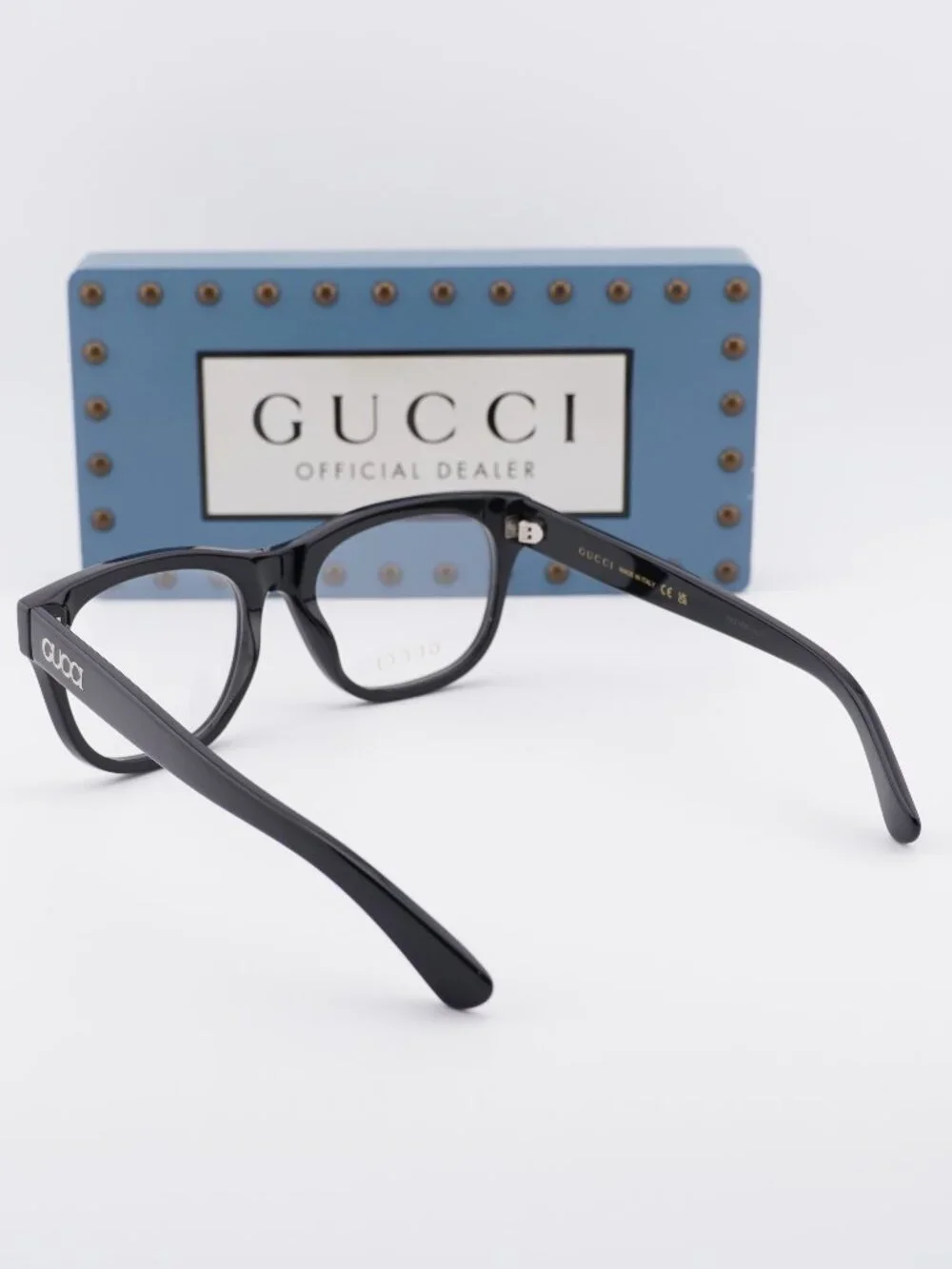 Gucci GG1796O 005 Square Eyeglasses - Black 55mm